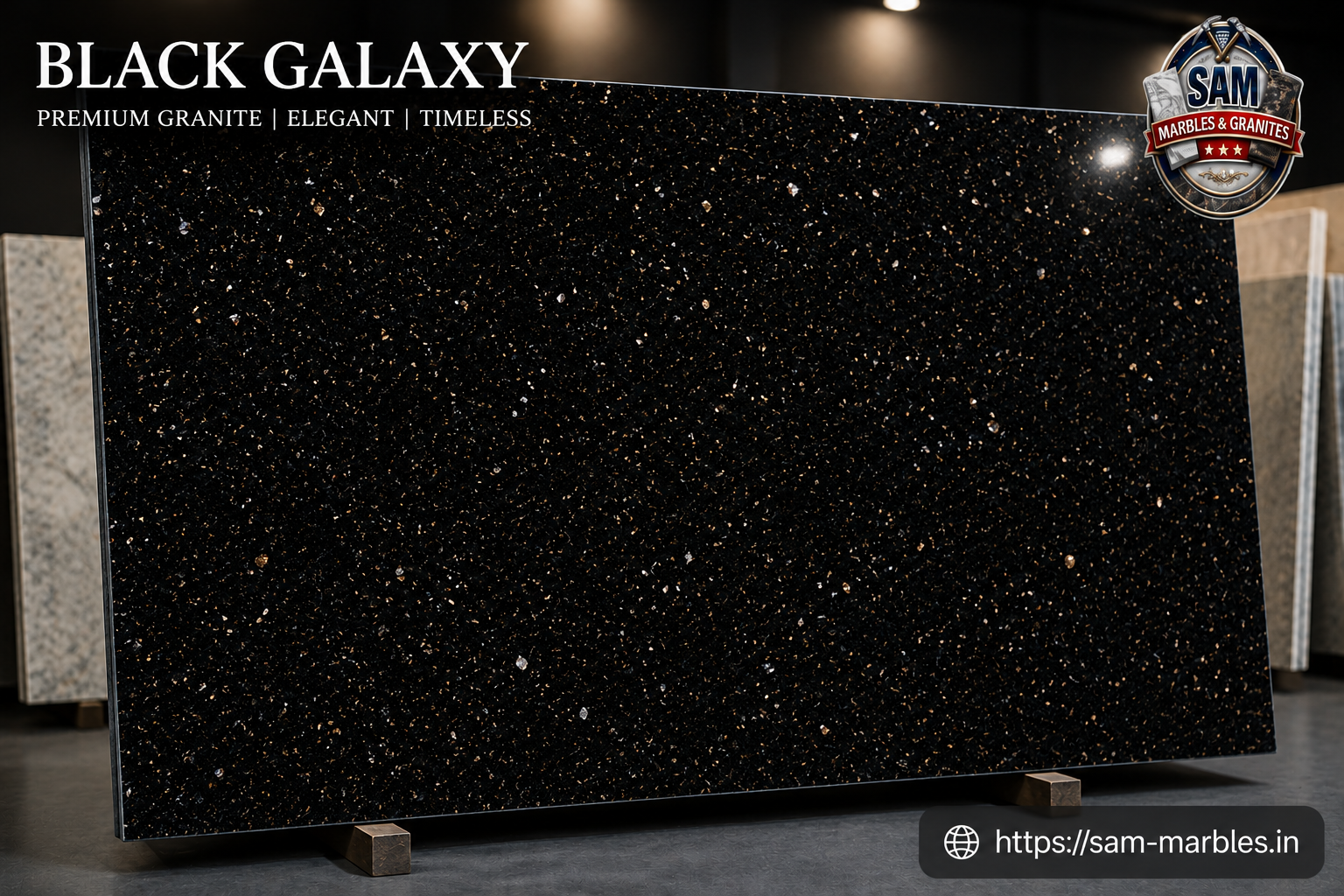 Black Galaxy Granite
