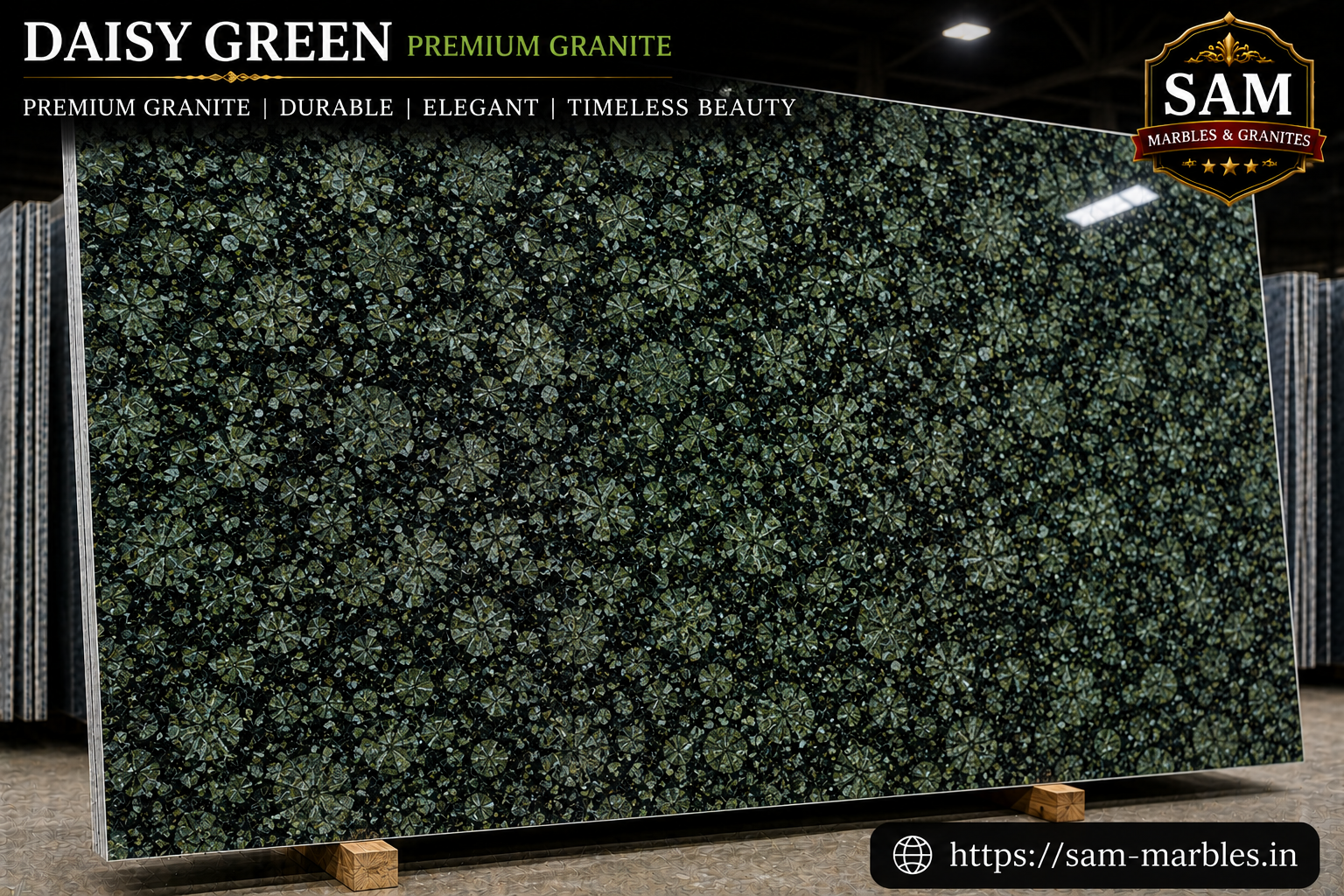 Daisy Green Granite